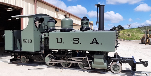 photo of Norgrove Loco #5240 at engine house